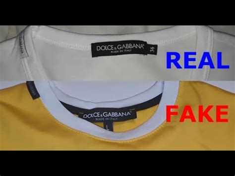 how to spot a fake dolce and gabbana t shirt|dolce and gabbana counterfeit shirts.